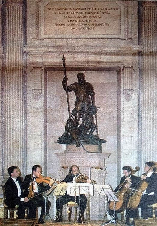 Concierto con los Stradivarius en el del Palacio Real de Madrid (Salón de Columnas)/ Concert with the Stradivarius' Collection of Royal Palace of Madrid (Columns Hall)